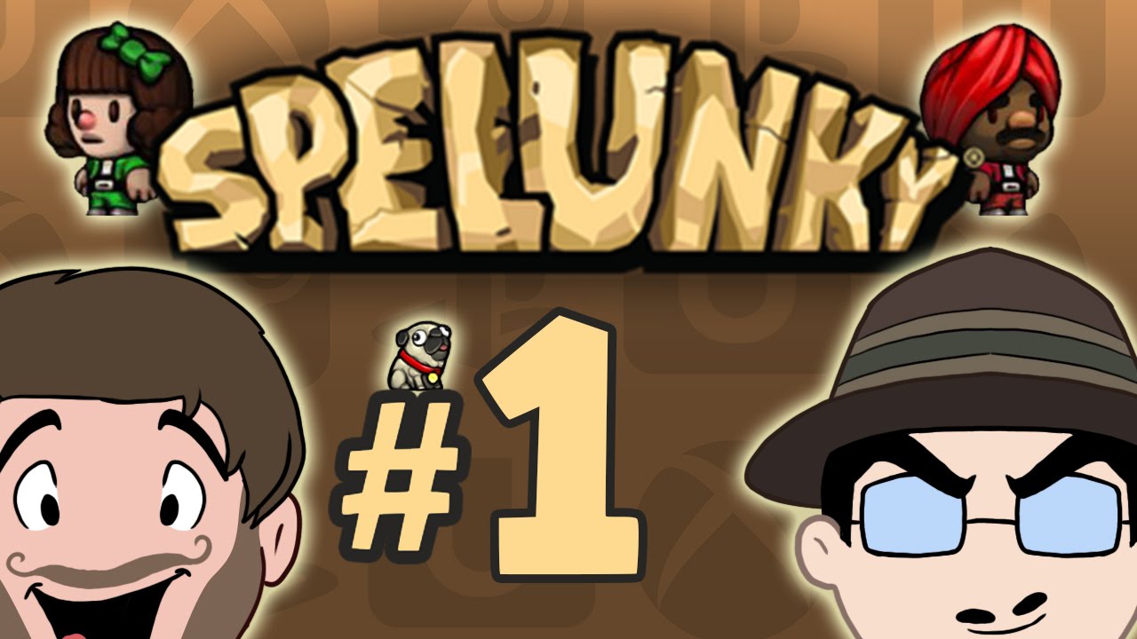 Spelunky: Cave Diving - Episode 01 - Game Bros Station