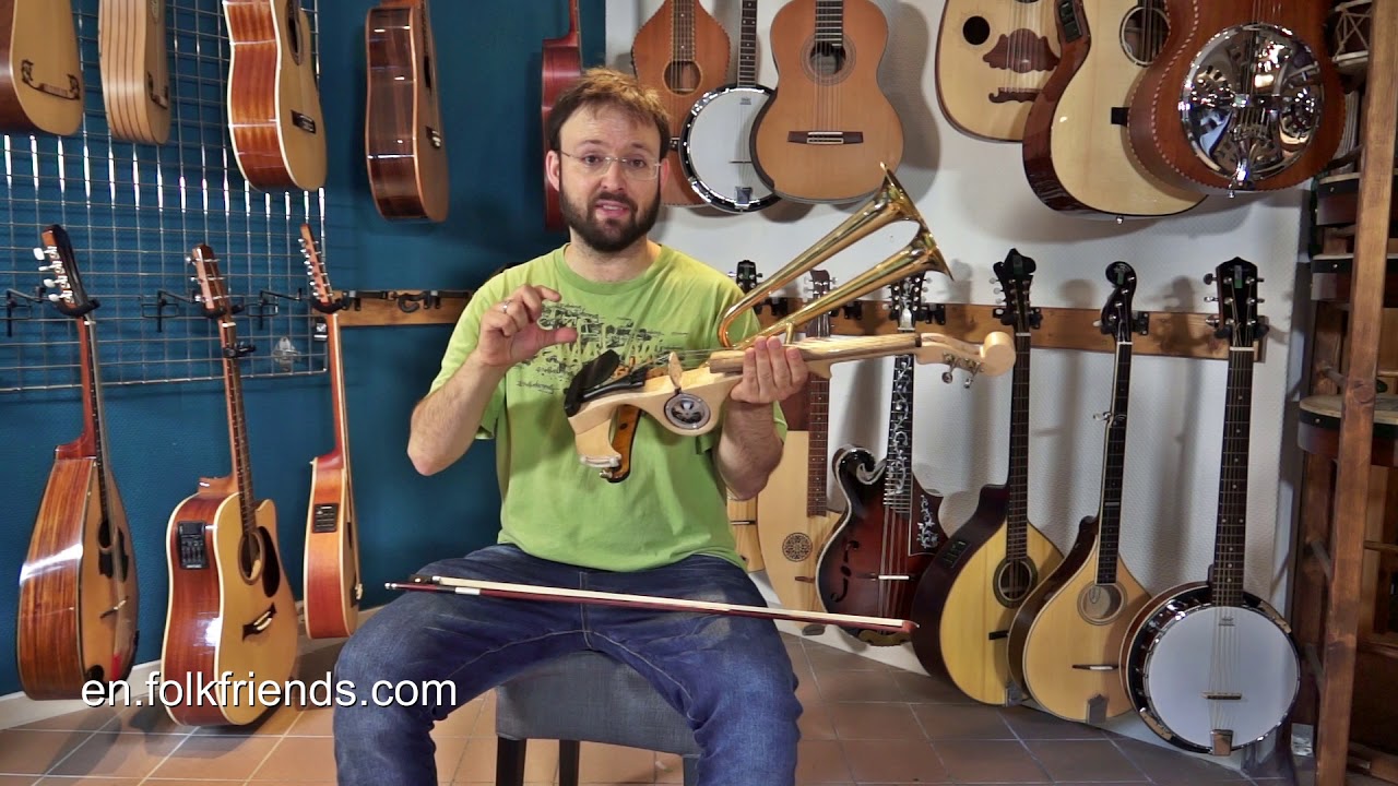 romanian Stohviolin - double trumpet