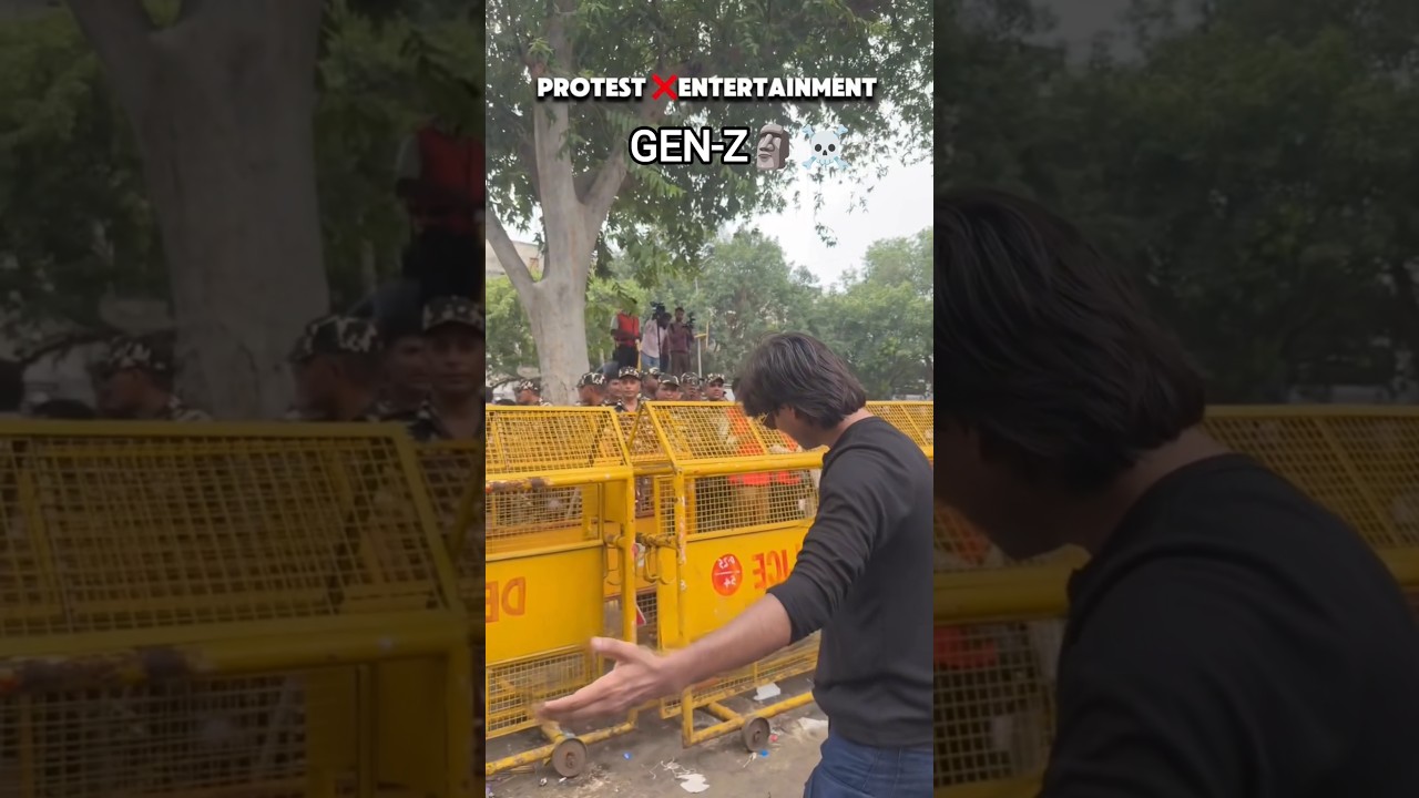 GEN-Z☠️🇮🇳🗿SRK😆‼️ #cjp  #viral #shortvideo #shorts #india  CJP protest🇮🇳