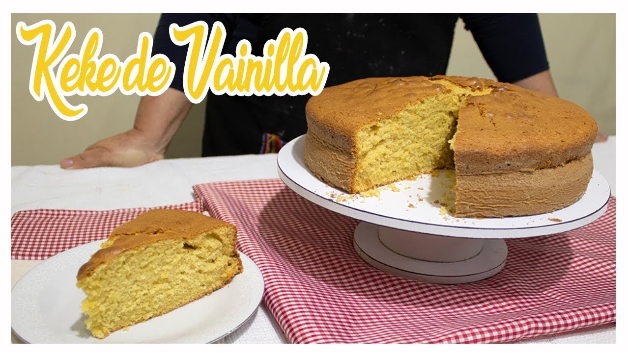 Como Preparar Keke de Vainilla Casero - Super FÁCIL😋  | Victoria Abanto