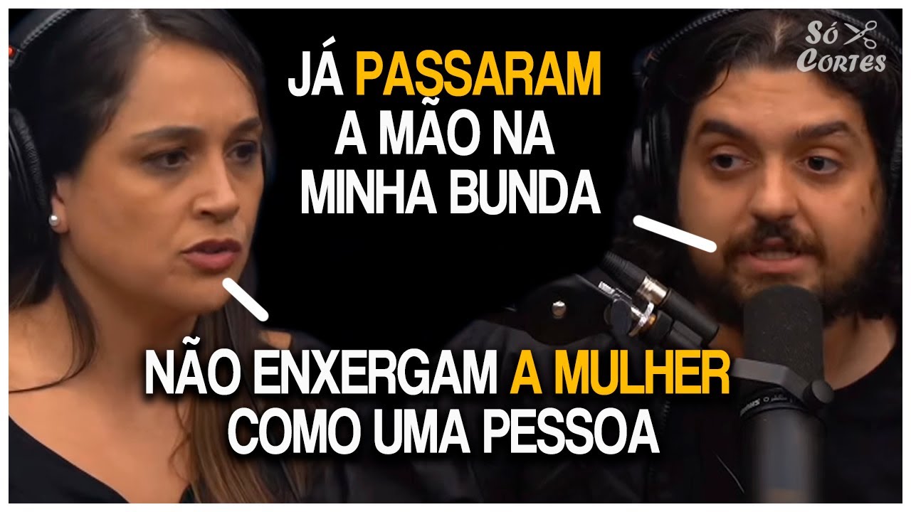 MONARK X CONVIDADA DISCUTEM SOBRE ASS&Eacute;DIO - S&oacute;Cortes | CARLA BIGATTO - Flow Podcast #341