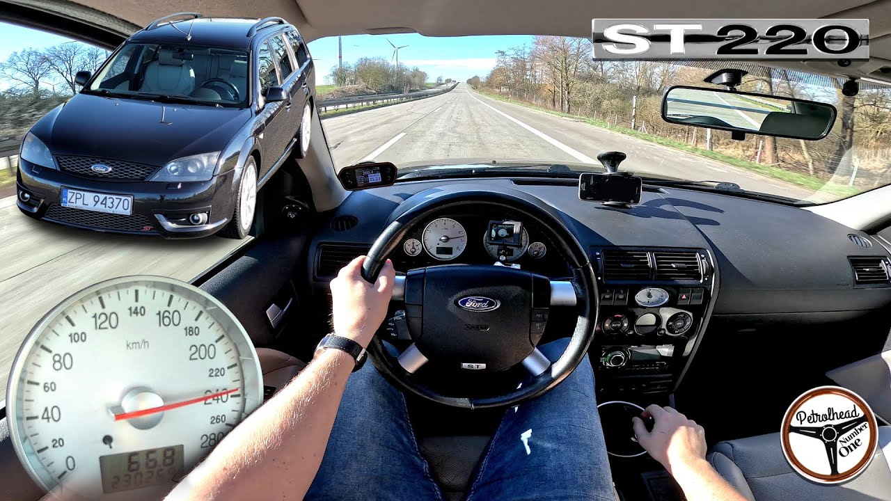 2002 Ford Mondeo ST220 3.0 V6 (226 KM) | V-MAX, 100-200 km/h. Prezentacja i PRÓBA AUTOSTRADOWA. | 4K
