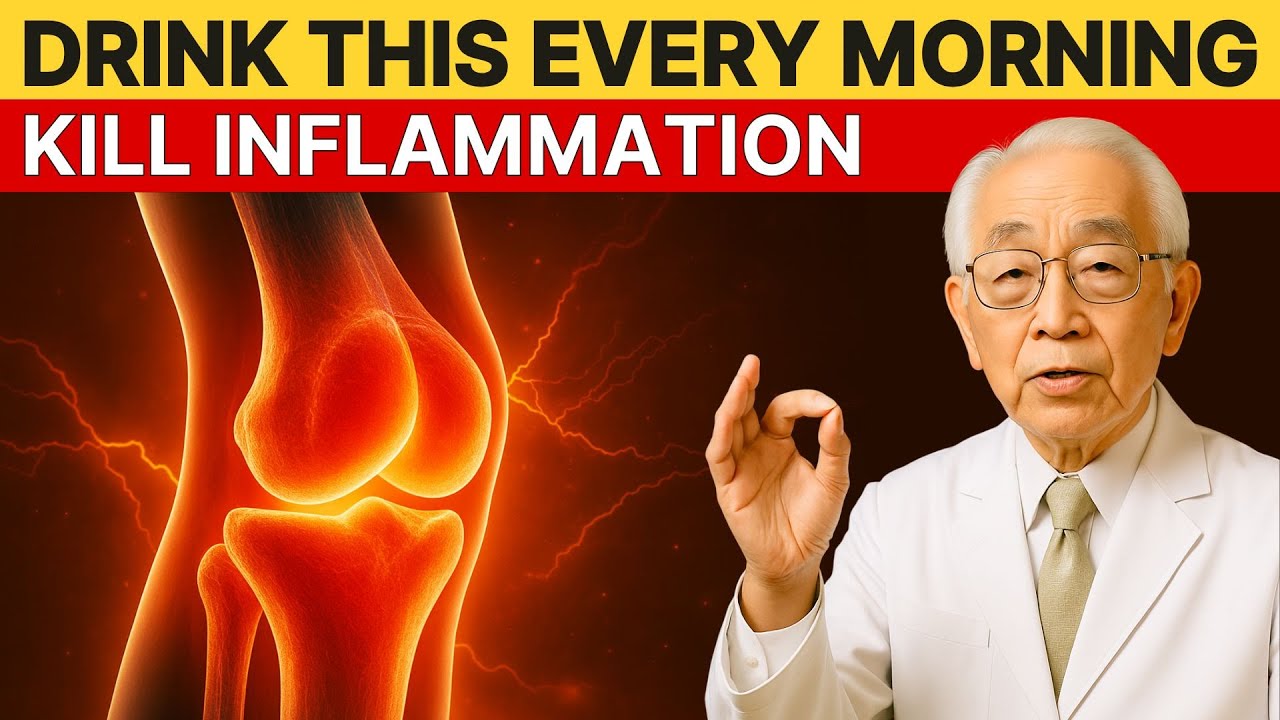 Japan’s Oldest Doctor: This Morning Drink Kills Inflammation & Pain After 70