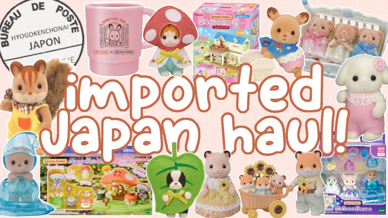 Haul! Japanese Sylvanian Families from Amazon and Kobee Japan 💸 シルバニアファミリー