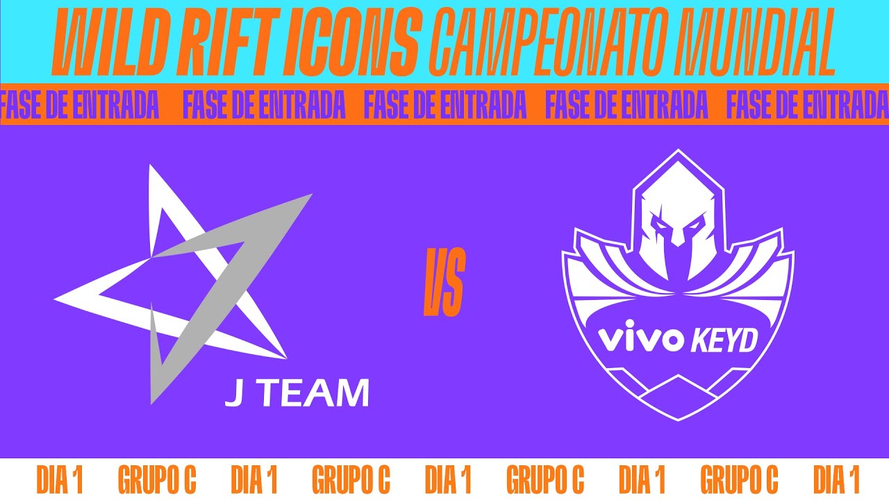 [Portuguese] J Team x Vivo Keyd | Wild Rift Icons - Fase de Entrada