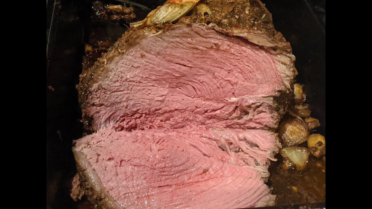 Smoked Beef Rump Roast