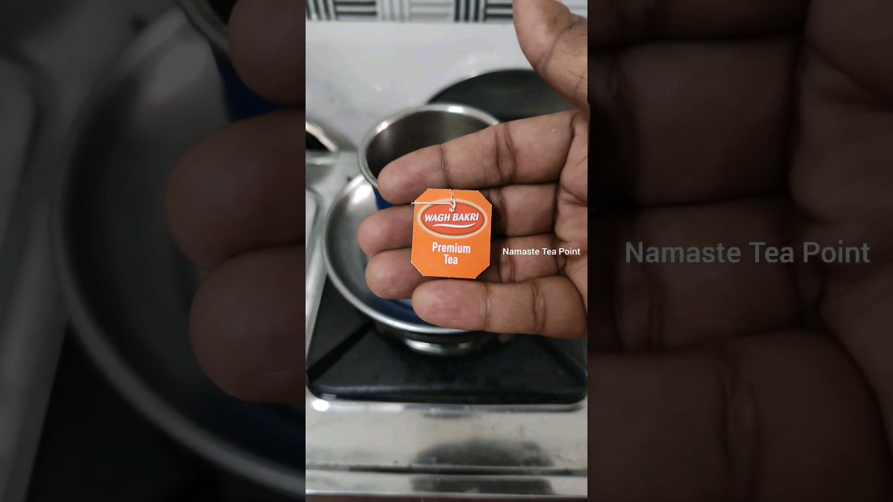 How To Make Premium Tea With Tea Bag | Wagh Bakri Tea #shorts
