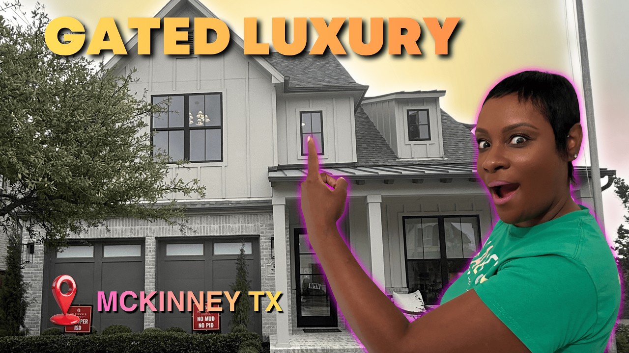 Beautiful Home Under $1M in Dallas Gated Community - Full Tour