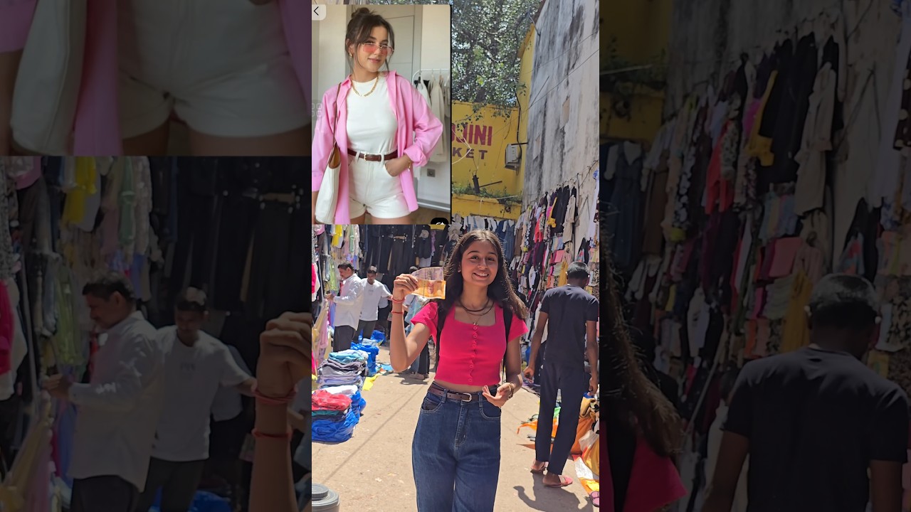 Pinterest Inspired outfit creating challenge from sarojini 😱😱 #shorts #ytshorts #fashion