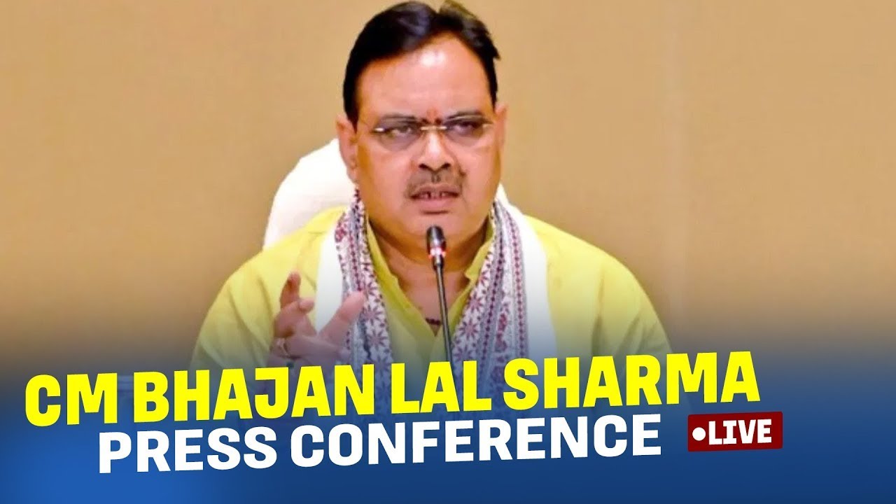 LIVE: Rajasthan CM Bhajanlal Sharma holds press briefing on Union Budget | Jaipur | BJP | India