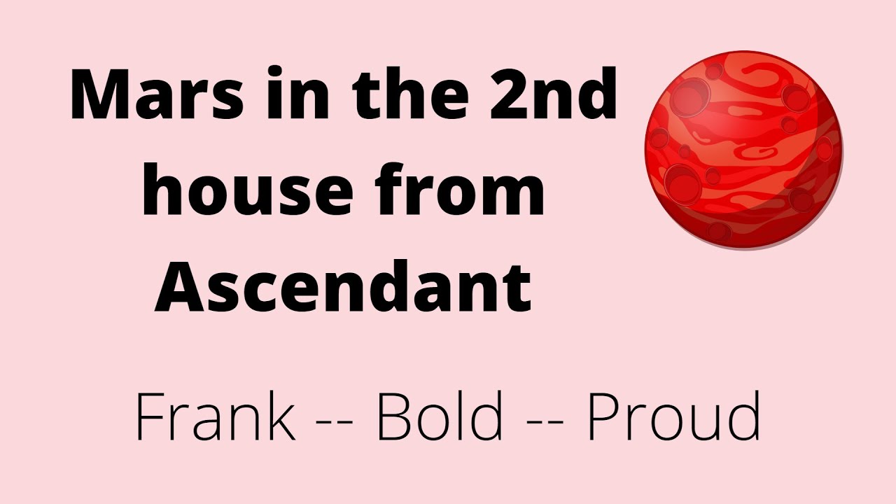 Class - 148 // Mars in the 2nd house from Ascendant - does it comprise Manglik Dosh / Kuja Dosha?