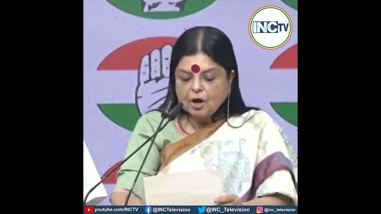 General Secretary, AICC, In-Charge Keralam Smt. Deepa Dasmunsi