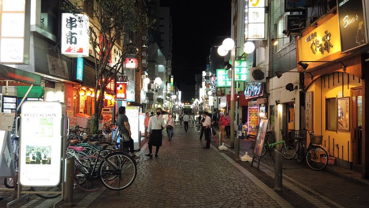 川崎　Walking Tokyo Night ✨4K　HQ 3D Audio🎧 Kawasaki　Japan