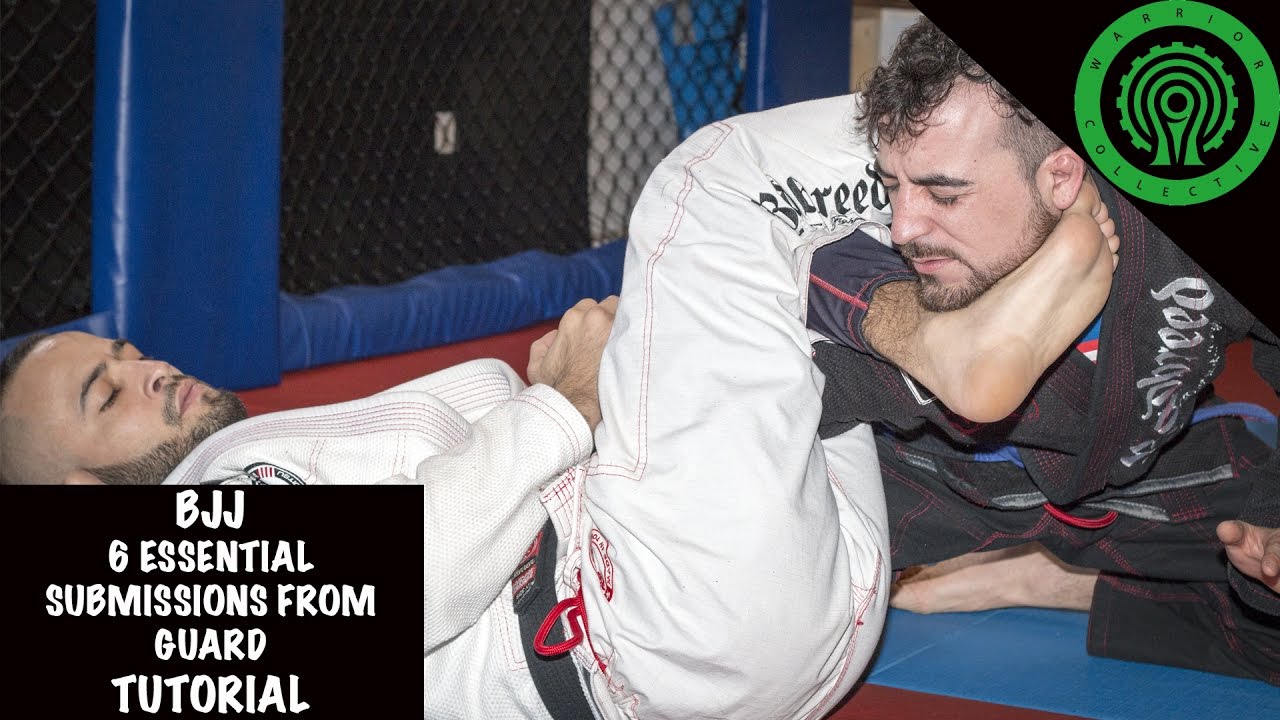 BJJ 6 Essential Submissions from Guard Tutorial