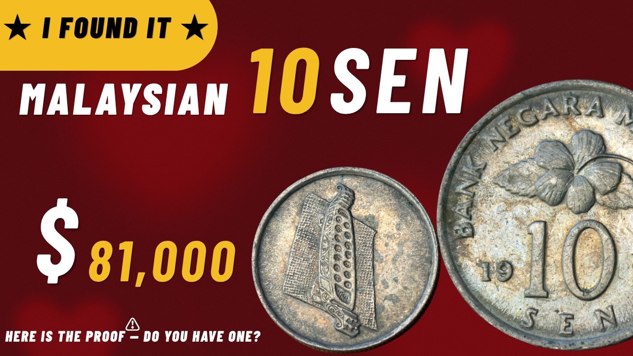I Found a Malaysian 10 Sen Coin Worth $46,000 &mdash; Here Is the Proof