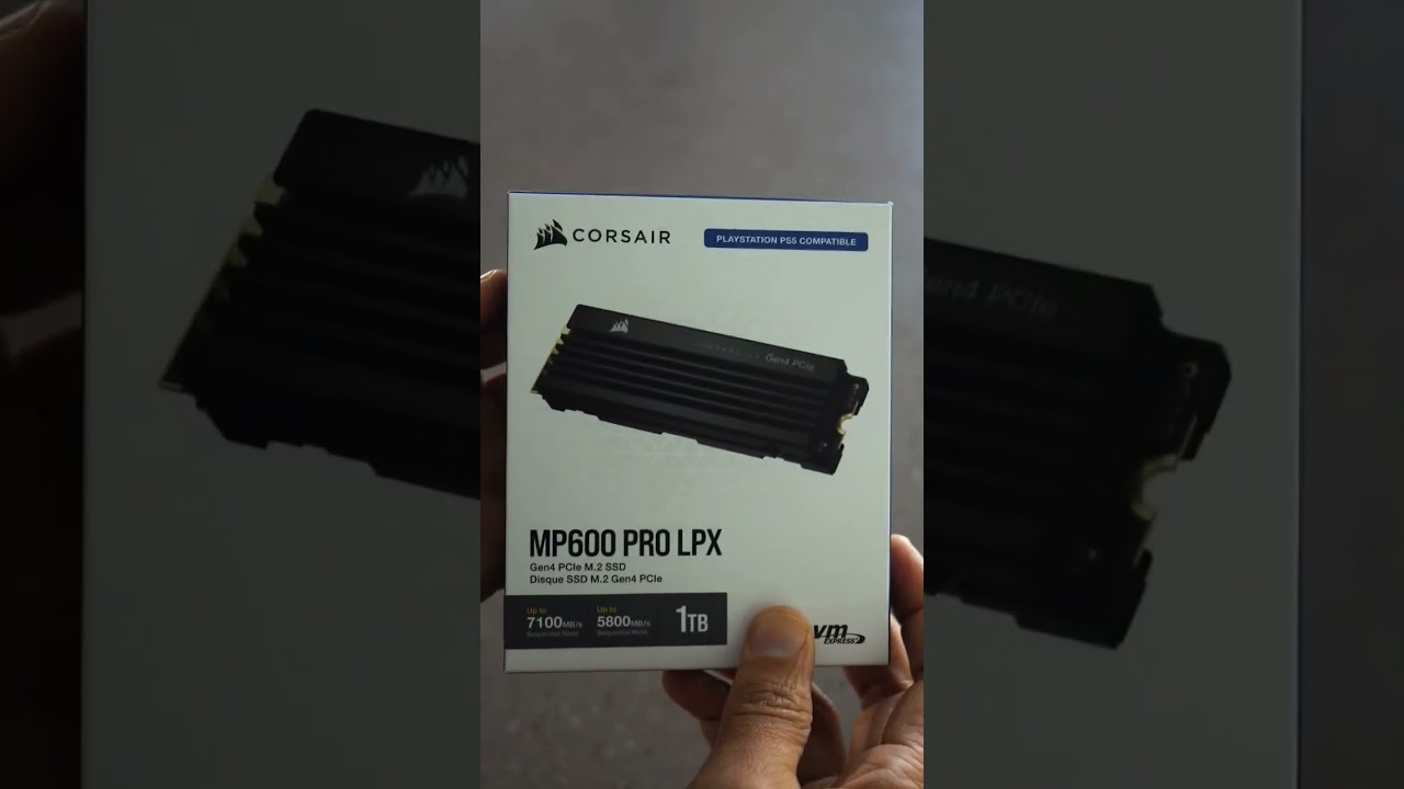 CORSAIR MP600 PRO 🤔 LPX NVMe 2280 ssd for Sony PS5 