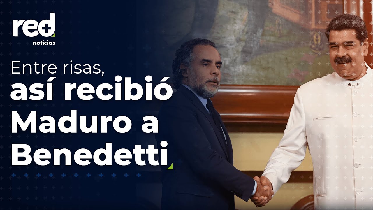 Entre risas, así recibió Maduro a Armando Benedetti, nuevo embajador de Colombia en Venezuela | Red+