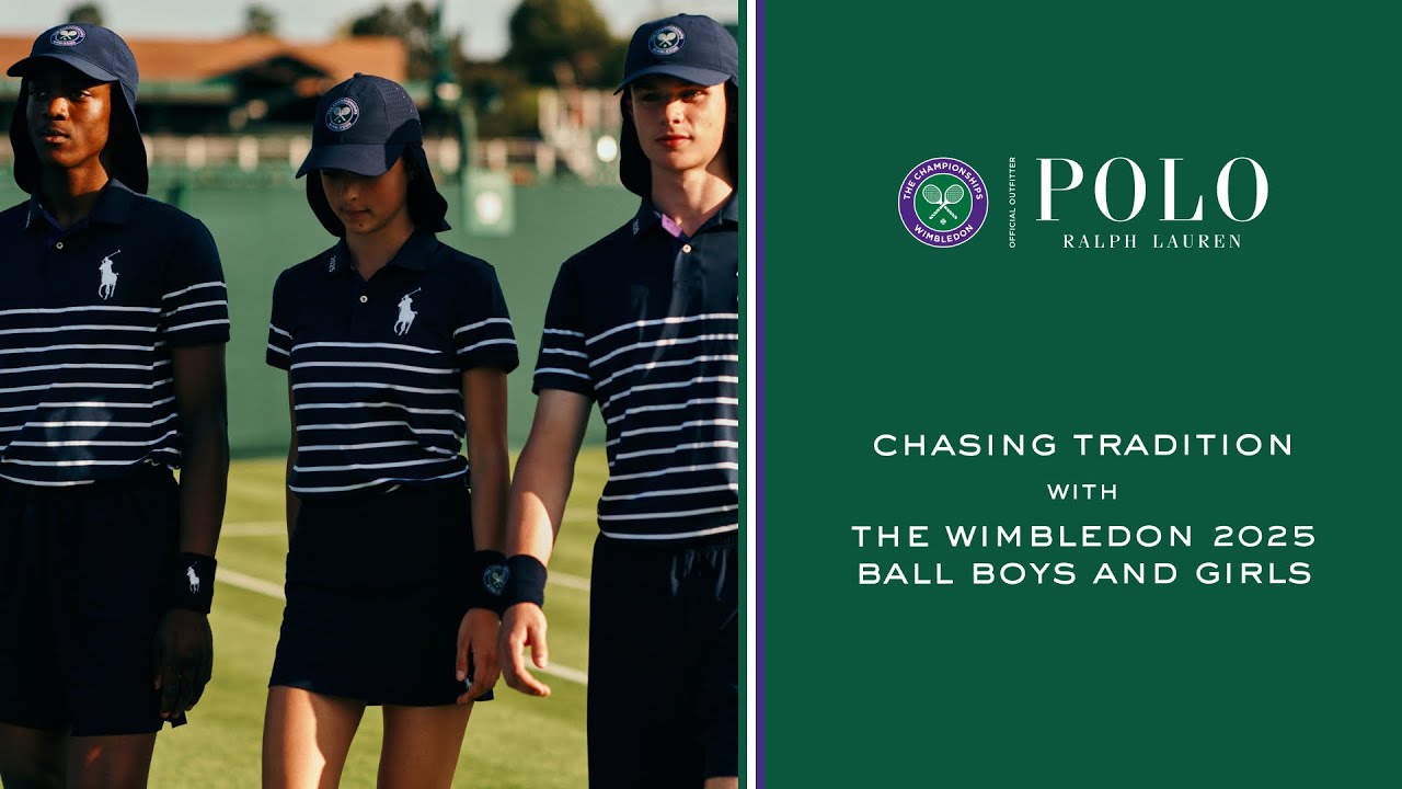 RALPH LAUREN | Polo Ralph Lauren | Chasing Tradition With the Wimbledon 2025 Ball Boys & Ball Girls
