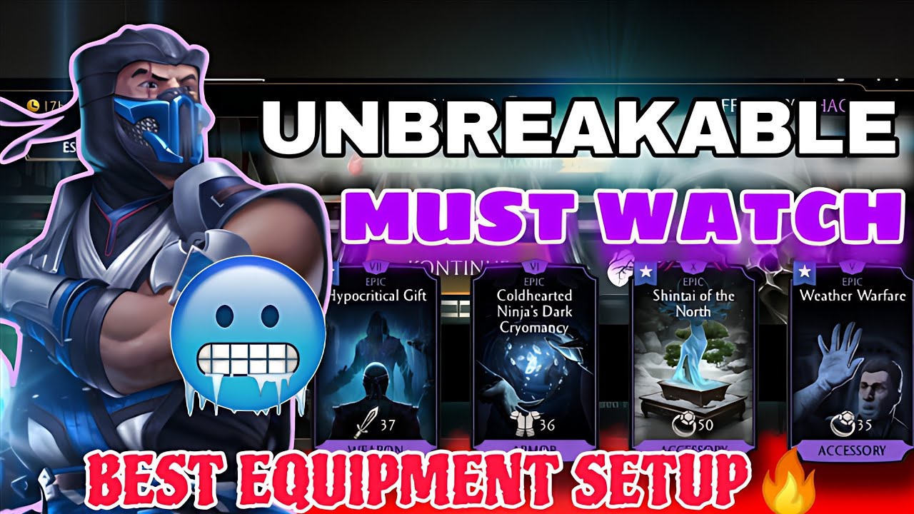 Mk Mobile Sub-Zero Khaotic Gameplay 🔥❄️Let’s See How Strong Sub-Zero Really Is!