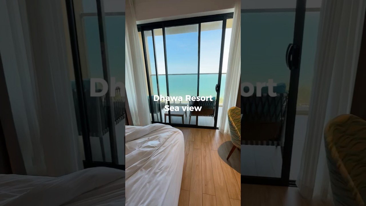Sea view in Dhawa Resort #tirasuduhi #travel #sea #dhawa