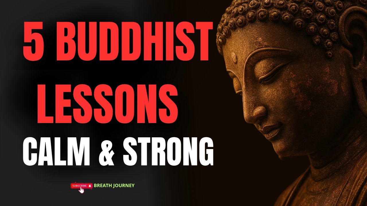 5 Buddhist Lessons to Stay Calm and Strong Every Day | Mindfulness & Meditation