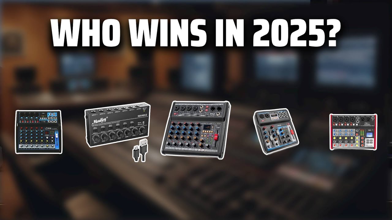 The Top 5 Best 6 Channel Mixer in 2025 - Must Watch Before Buying!