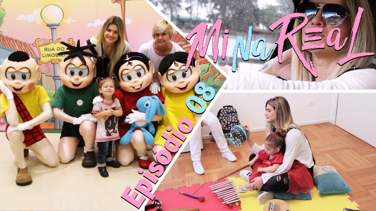 MiNa Real | Parque da Mônica e Aula de Música | Episódio 08