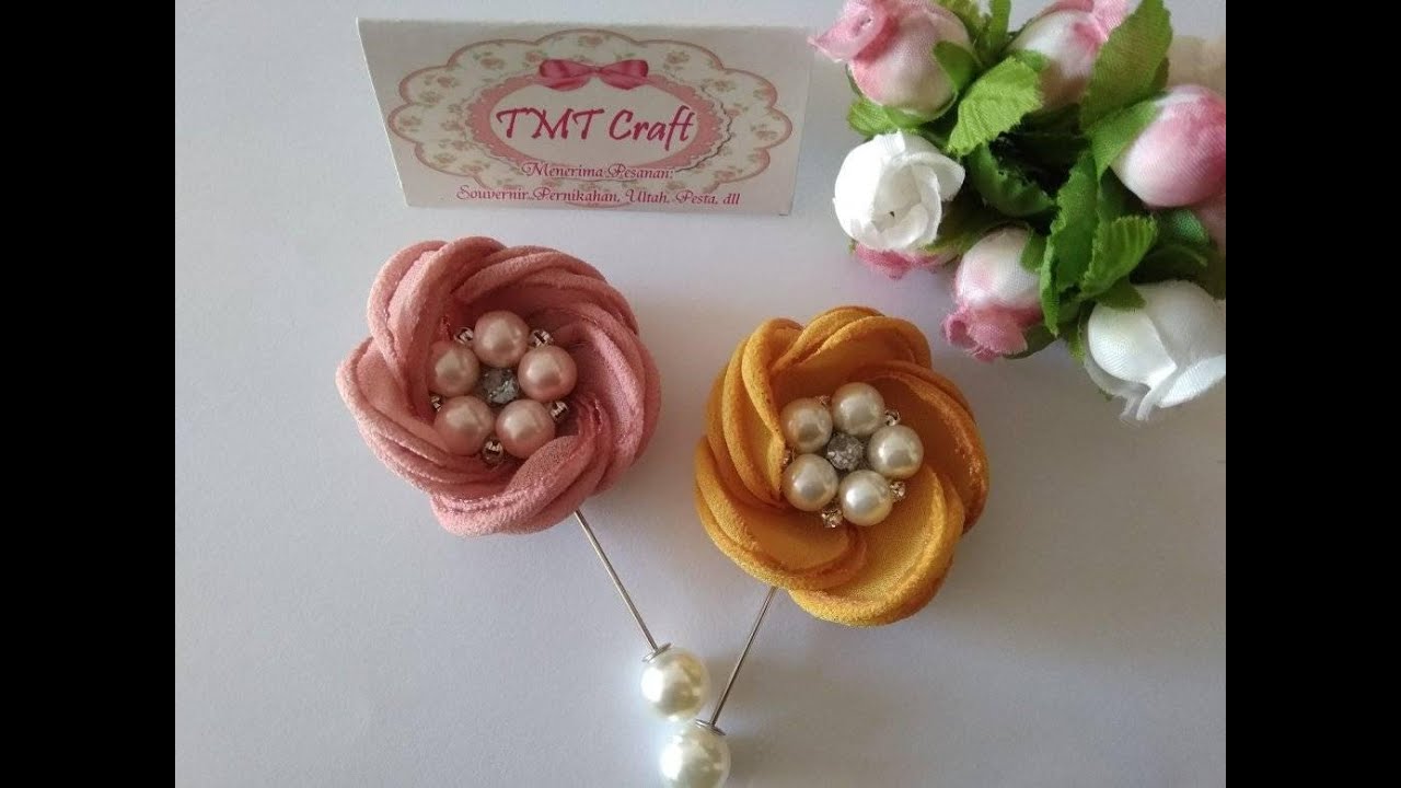 DIY // TUTORIAL TUSPIN BUNGA MANGKOK