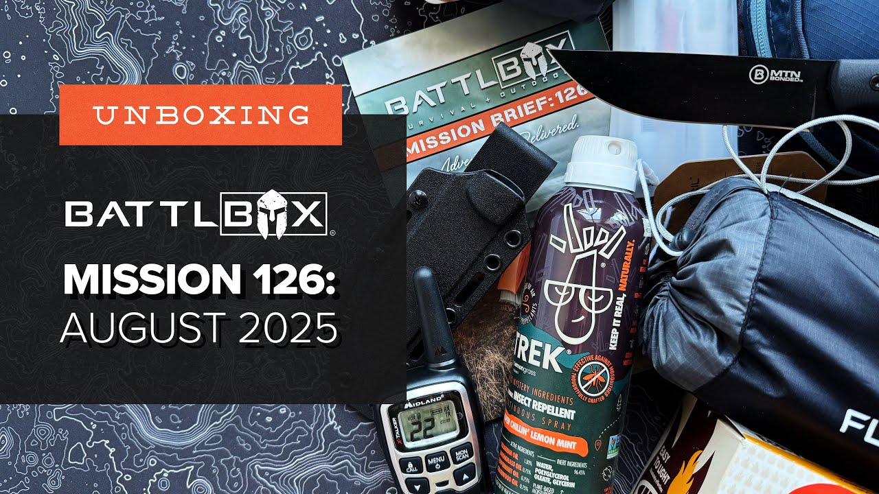 A Perfect Box This Month - Unboxing Battlbox Mission 126 - Pro Plus - August 2025