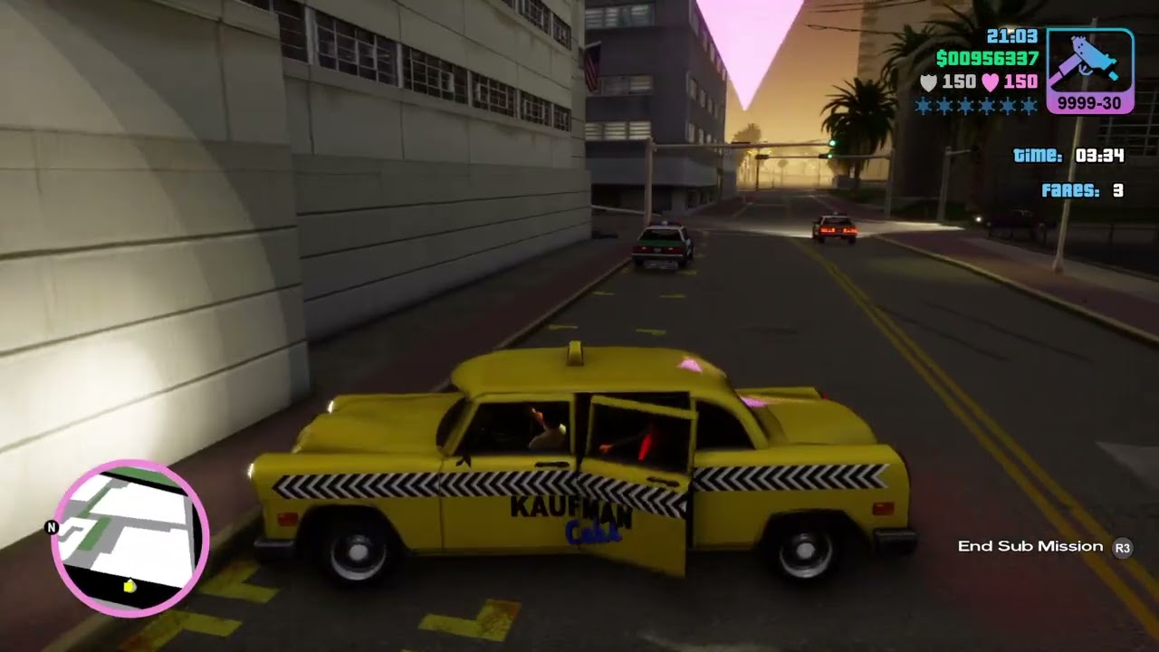Grand Theft Auto: Vice City – The Definitive Edition Taxi Missions #300