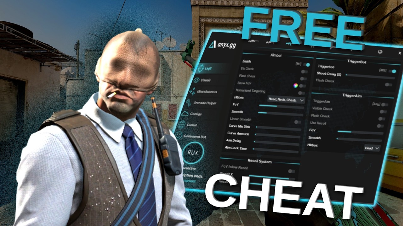 TESTING OUT THE BEST FREE CS2 CHEAT RIGHT NOW!!! (ANYX.GG)