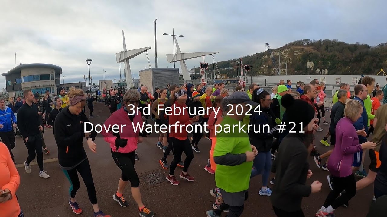 Dover Waterfront parkrun, #21 - February 3rd 2024 (fast)