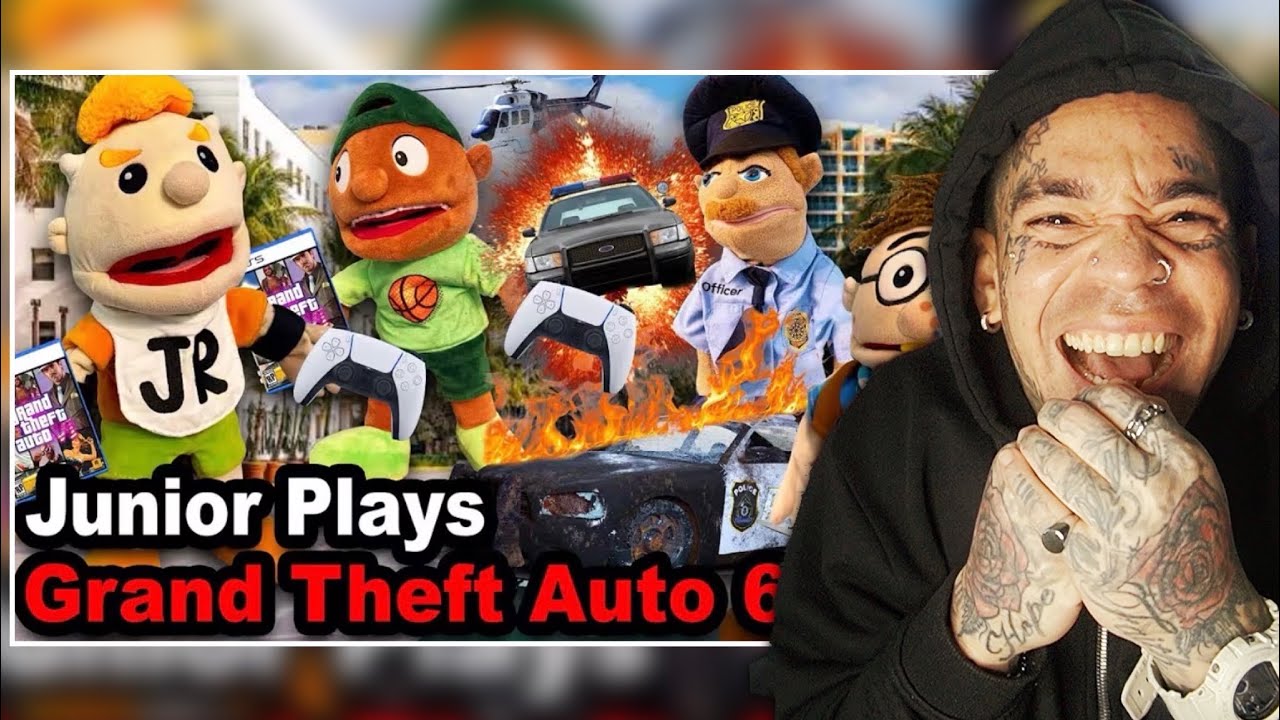 Фильм SML: Джуниор играет в Grand Theft Auto 6 [реакция]
