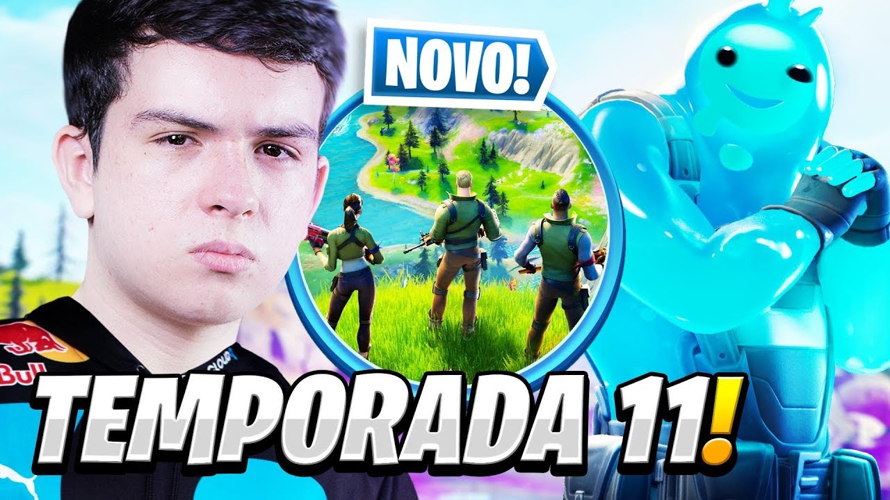 MINHA PRIMEIRA PARTIDA NA TEMPORADA 11, O FORTNITE TA RUIM?