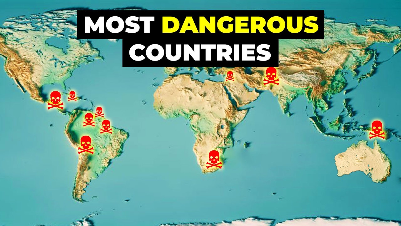 Most DANGEROUS Countries to Visit in 2025