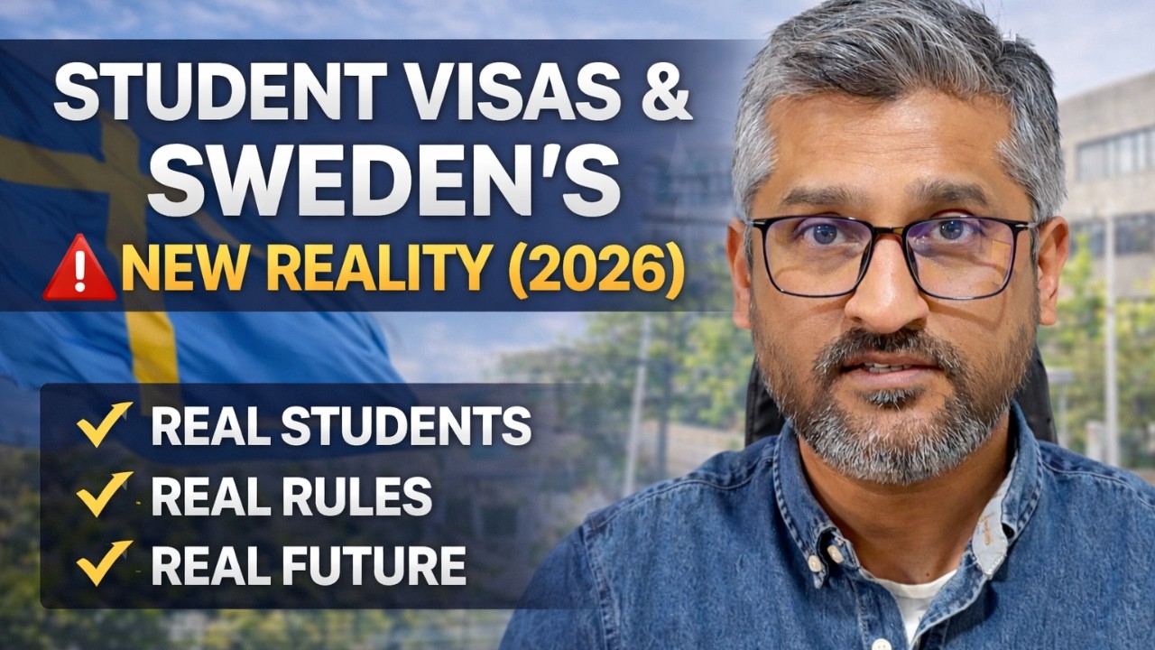 Student Visas & Sweden's New Reality (2026) | Real Students, Real Rules, Real Future