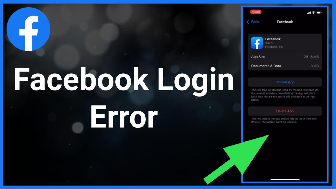 How To Fix Facebook Login Error On iPhone