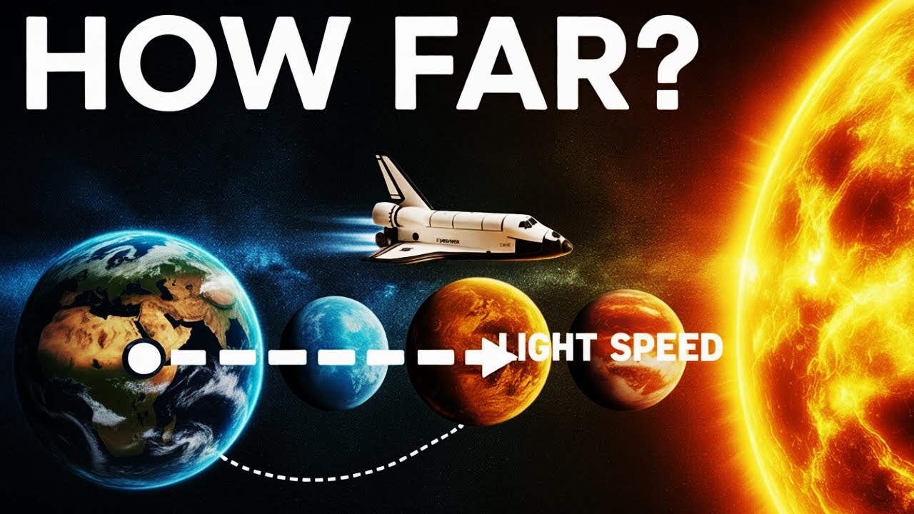HOW Far Can We TRAVEL Through Space Right NOW | Space Science For Sleep