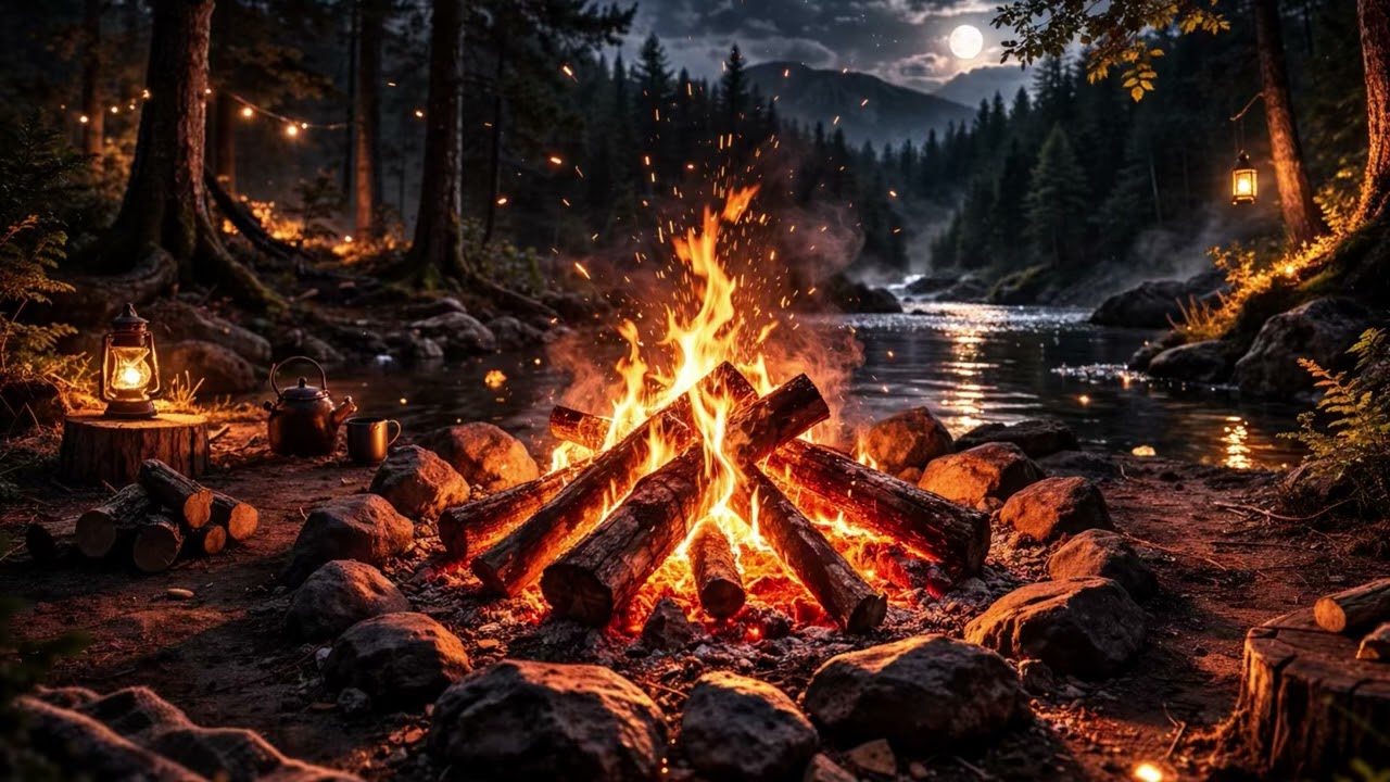 2 HOURS FIRE CRACKLING SOUND FOR RELAXING, CALM, SLEEP, MEDITATION.#firecrackling #sleep #relaxing 