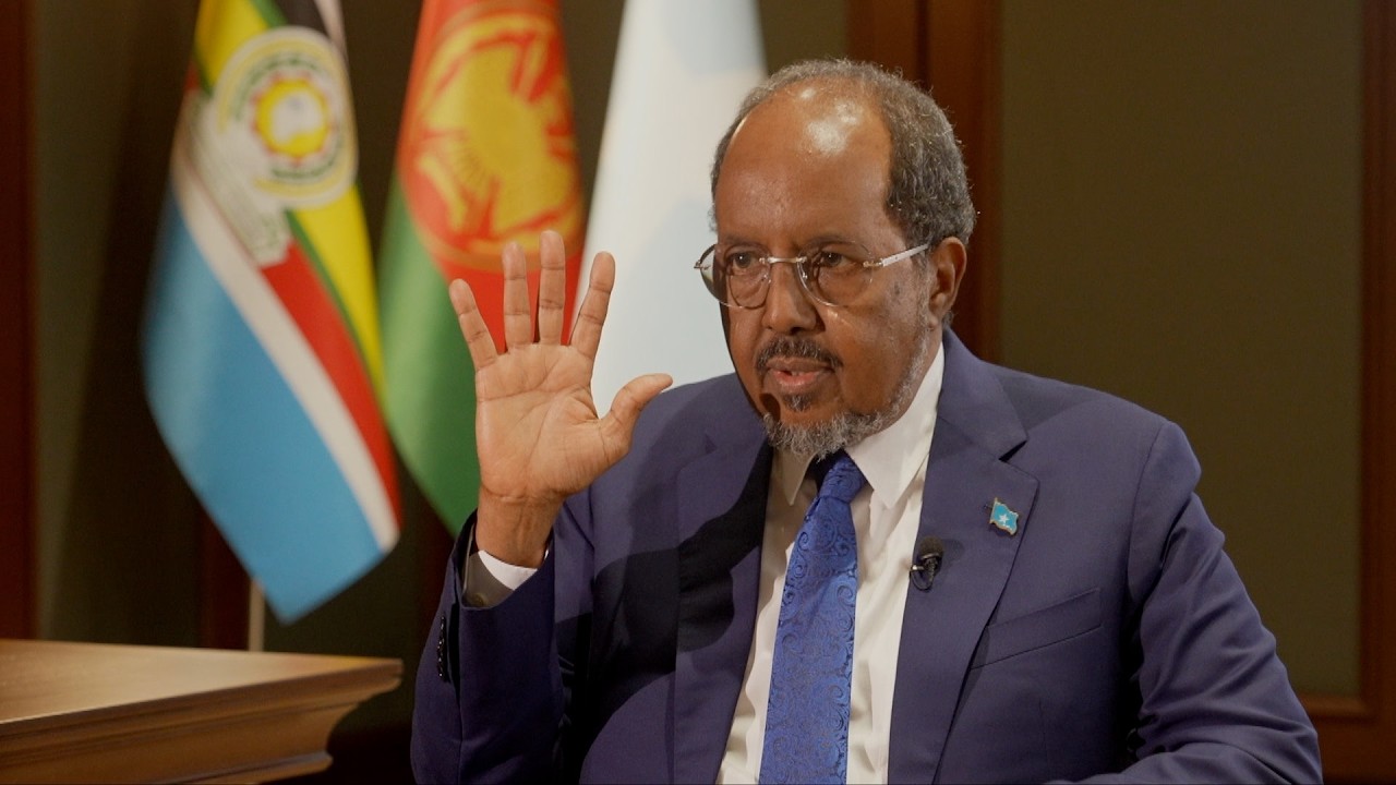 Somalia's president on al-Shabab, Trump and Somaliland - BBC Africa