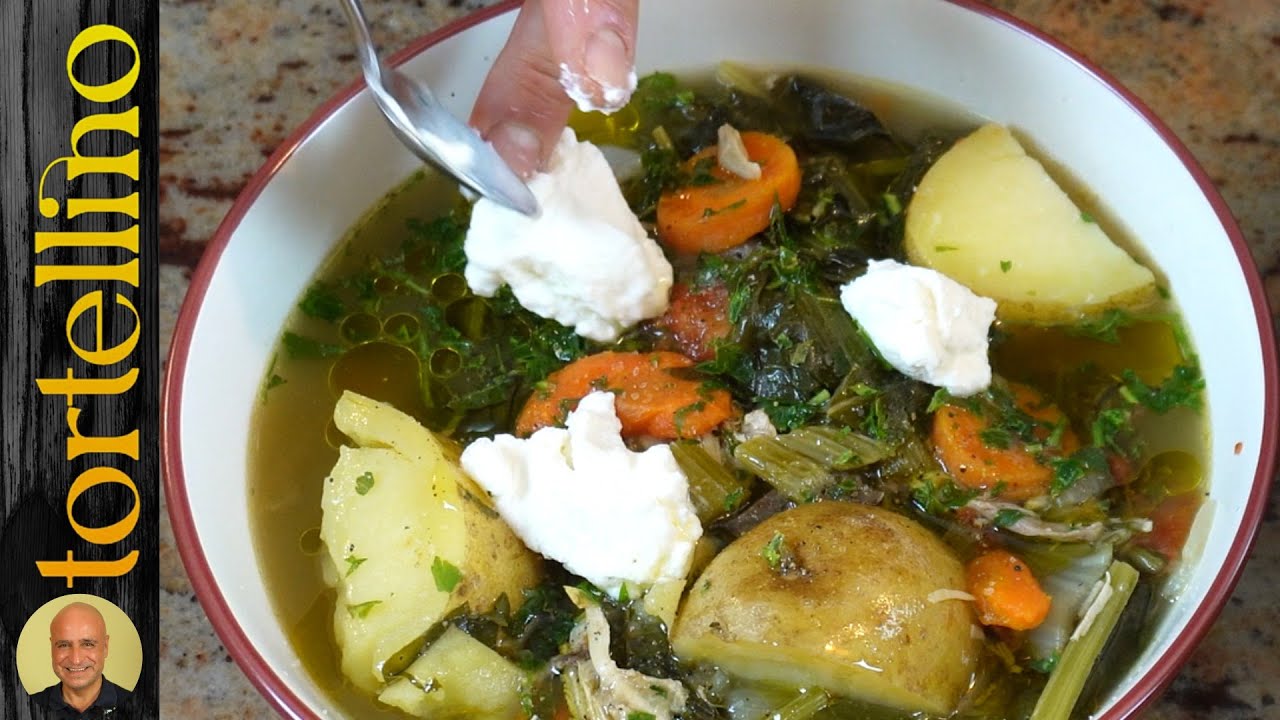 Farmhouse Potatoes Cooked in Chicken Stock | Simple Sicilian Home Cooking