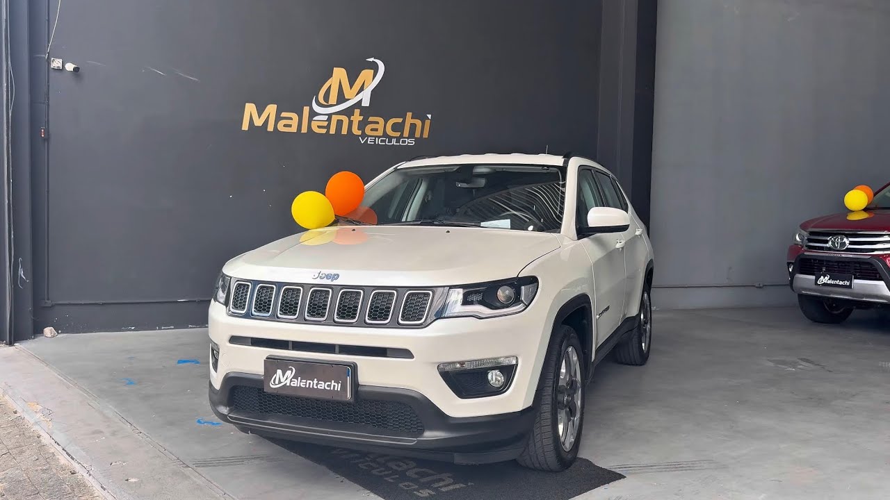 JEEP COMPASS LONGITUDE 2.0 4X2 FLEX 2018/2019KM: 59.000