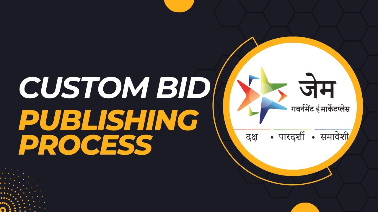 Custom Bid Publishing Process for GeM Buyer 2024 l New Update for Custom and BOQ Bid in GeM Portal