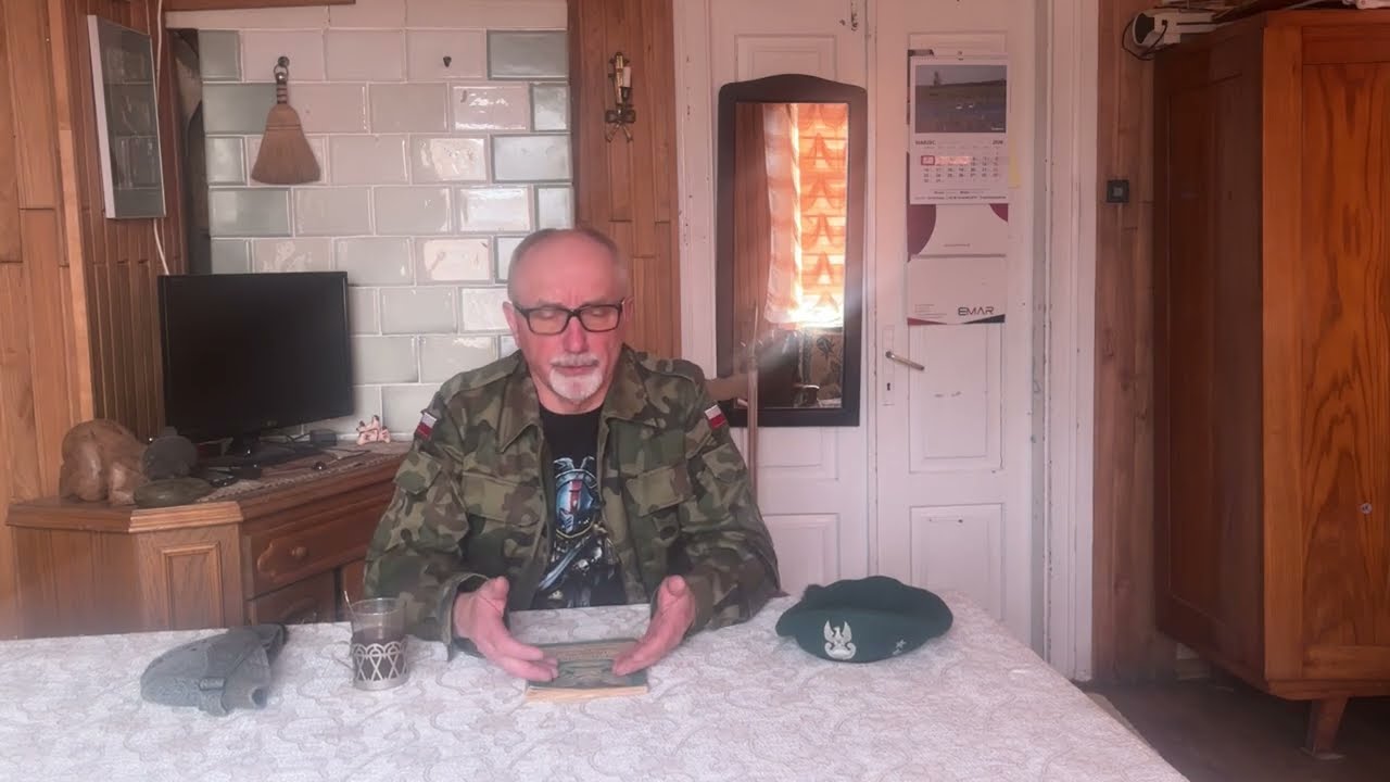 Defense training in primary school, recalls village head Zenek.