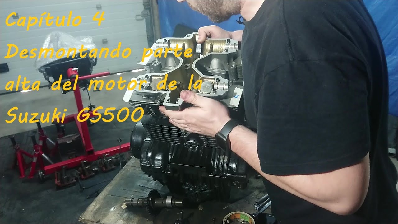 Capítulo 3 - Desmontaje parte alta del motor de la Suzuki GS500