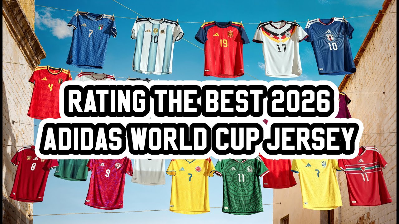 Ranking the Best and Worst Adidas 2026 World Cup Jerseys/Kits Ep. 188