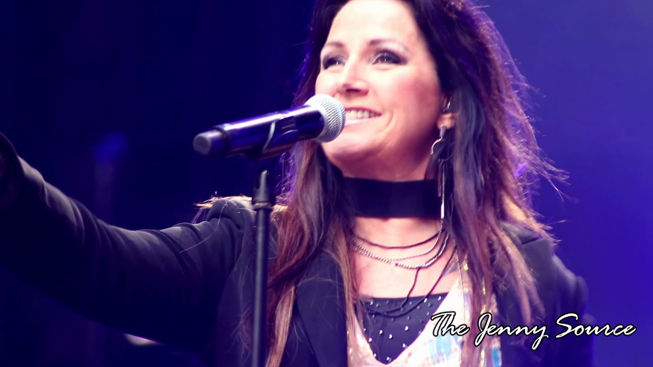 Jenny Berggren from Ace of Base live at 