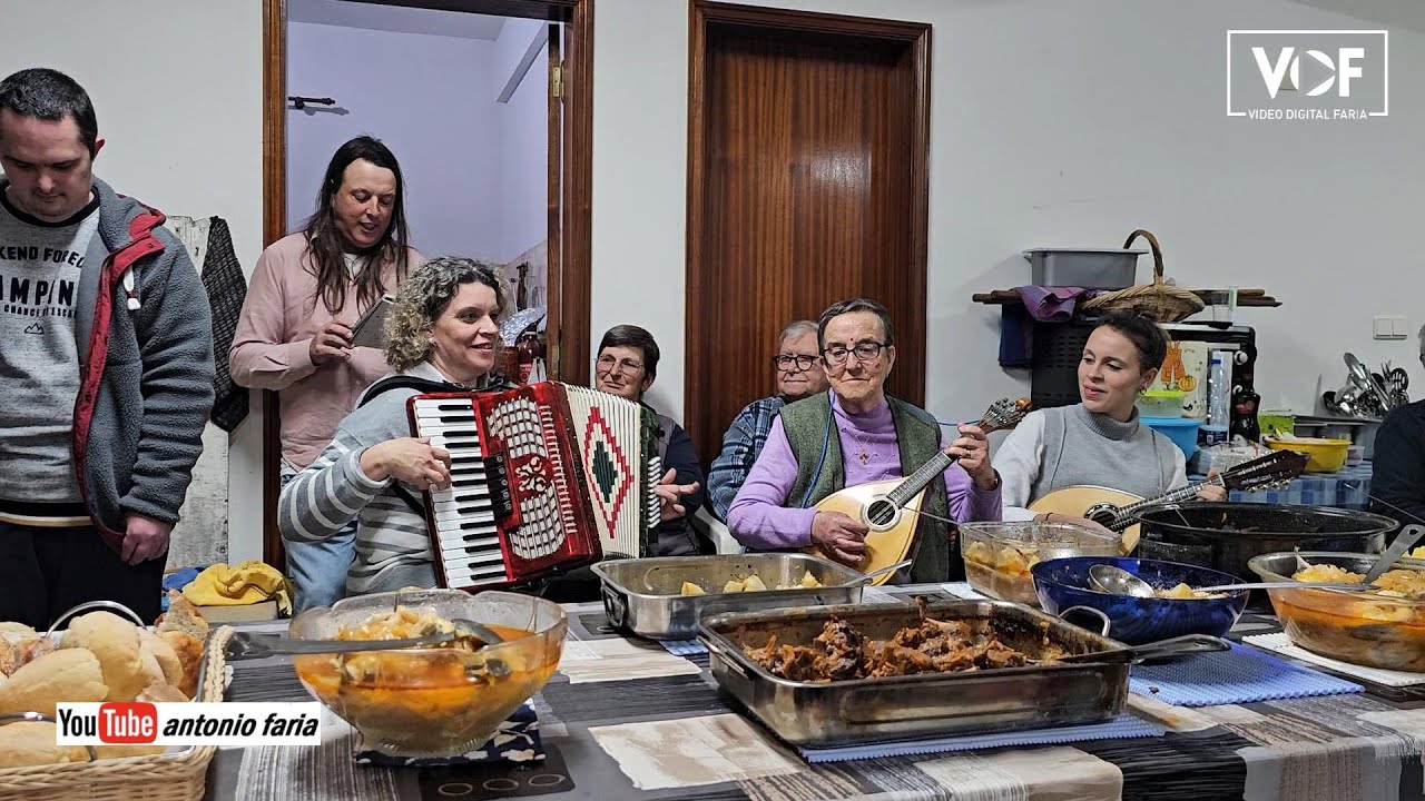 Jantar Matança, Cantar morcelas e Serão animado nas Pontas Negras Ilha Pico