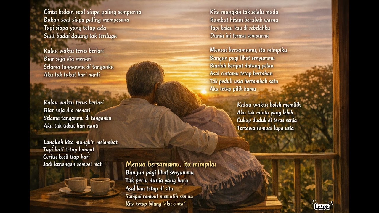 Menua bersmamu itu mimpiku. Duet. - s&p