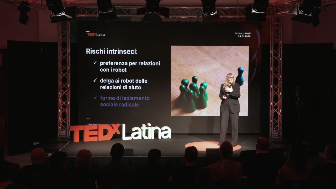 Presenza robotica. Co-abitare la differenza | Luisa Damiano | TEDxLatina